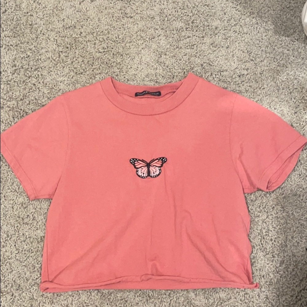 brandy melville cropped t-shirt